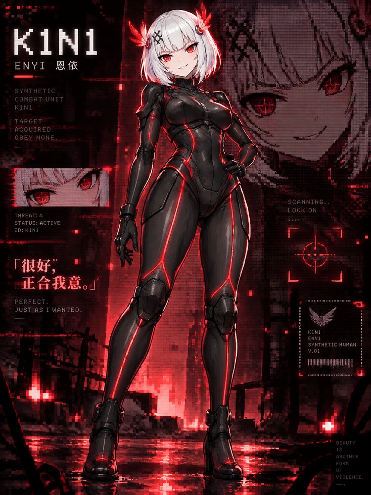 恩依战斗服立绘